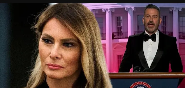 SKANDAL LIVE: Jimmy Kimmel “djeg” Melania Trump në sy të publikut – reagimi shpërthen! (Video)